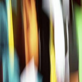 Running colors abstract by Tony Cordoza