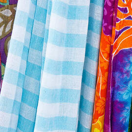 Colorful cloths by Tom Gowanlock