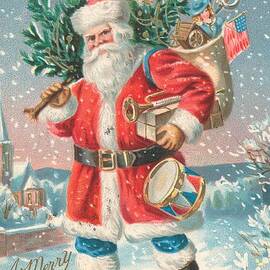 American Christmas card by American School