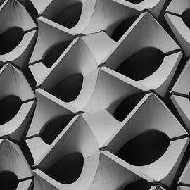 Concrete Facade - Chemnitz by Peter Cassidy