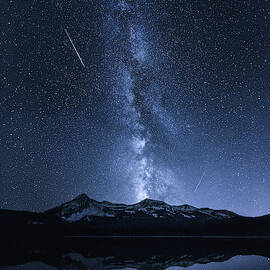 Galaxies Reflection by Toby Harriman