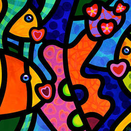 Kissing Fish Reef by Steven Scott