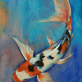 Sanke Butterfly Koi
