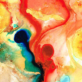 Time Will Tell - Abstract Art By Sharon Cummings by Sharon Cummings