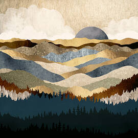 Golden Vista by Spacefrog Designs