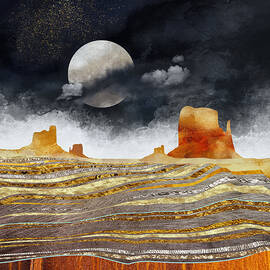 Metallic Desert by Spacefrog Designs