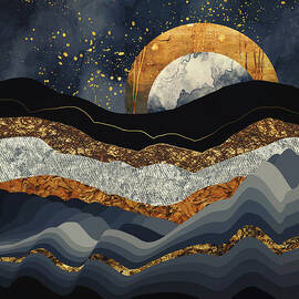 Metallic Mountains by Katherine Smit