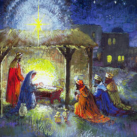 The Adoration of the Magi  by Stanley Cooke