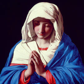 The Virgin in Prayer by Il Sassoferrato