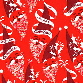 Santa Claus Pattern by CSA Images