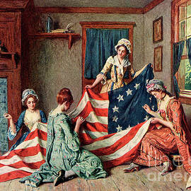 Birth of the flag by Henry Mosler