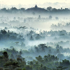 Misty Borobudur by Ramdani