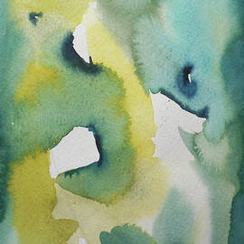 Abstract Green by Luisa Millicent