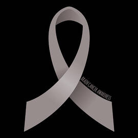 Brain Cancer Awareness Ribbon by Flippin Sweet Gear