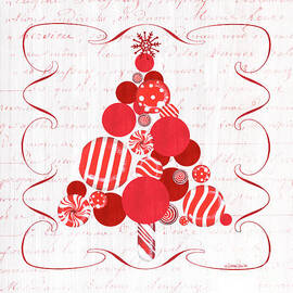 Candy Cane Christmas Tree by Debbie DeWitt