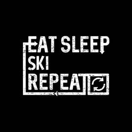 Eat Sleep Ski by Flippin Sweet Gear