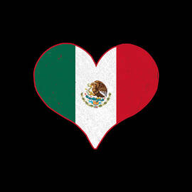 I Heart Mexico Flag by Flippin Sweet Gear