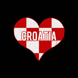 I Love Croatia Jersey by Flippin Sweet Gear