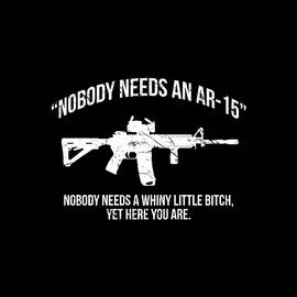 Nobody Needs An AR-15 Pro-2A by Flippin Sweet Gear