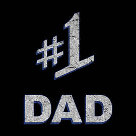 Number One 1 Dad Fathers Day Gift by Flippin Sweet Gear