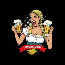 Oktoberfest German Waitress Kellner by Flippin Sweet Gear