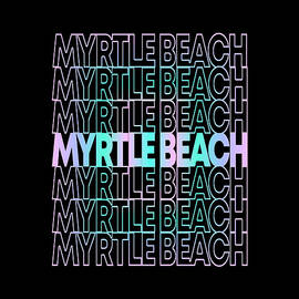Retro Myrtle Beach South Carolina by Flippin Sweet Gear