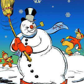 Snowman Winter Play by Long Shot