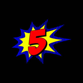 Superhero 5 Years Old Birthday by Flippin Sweet Gear