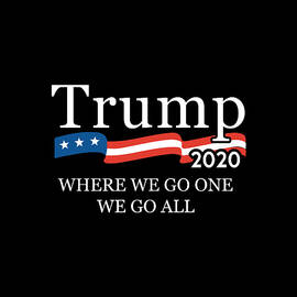 Trump 2020 Where We Go One We Go All WWG1WGA by Flippin Sweet Gear