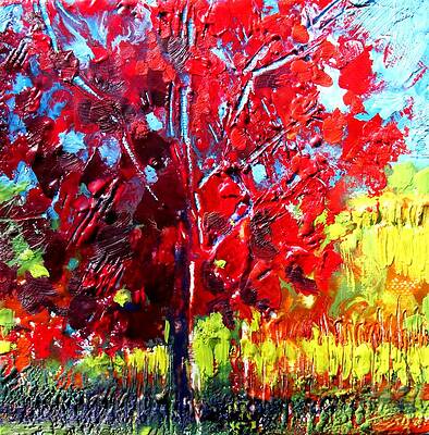 Red Tree #2 by Christine Wenderoth