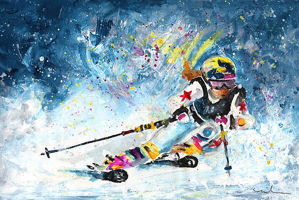 Skiing 03 by Miki De Goodaboom