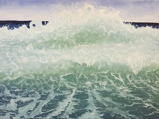 Ocean Waves by Heather Strazza