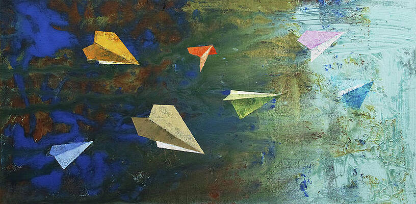 Paper Airplanes by Michael Creese
