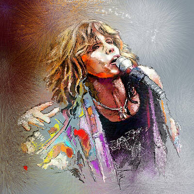 Steven Tyler 02  Aerosmith by Miki De Goodaboom