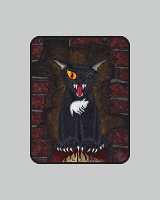 The Black Cat Edgar Allan Poe by Carrie Hawks