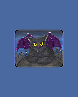 Vlad Vampire Cat by Carrie Hawks