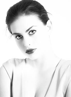 High Key Portrait by S Katz