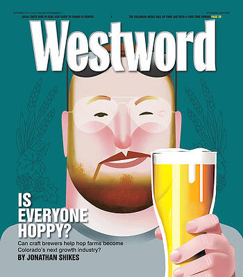 Wall Art featuring the digital art Is Everyone Hoppy? by Westword