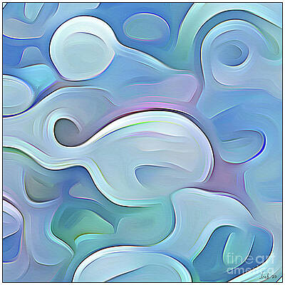 Moonrise Over the Bays by Jrob Abstract