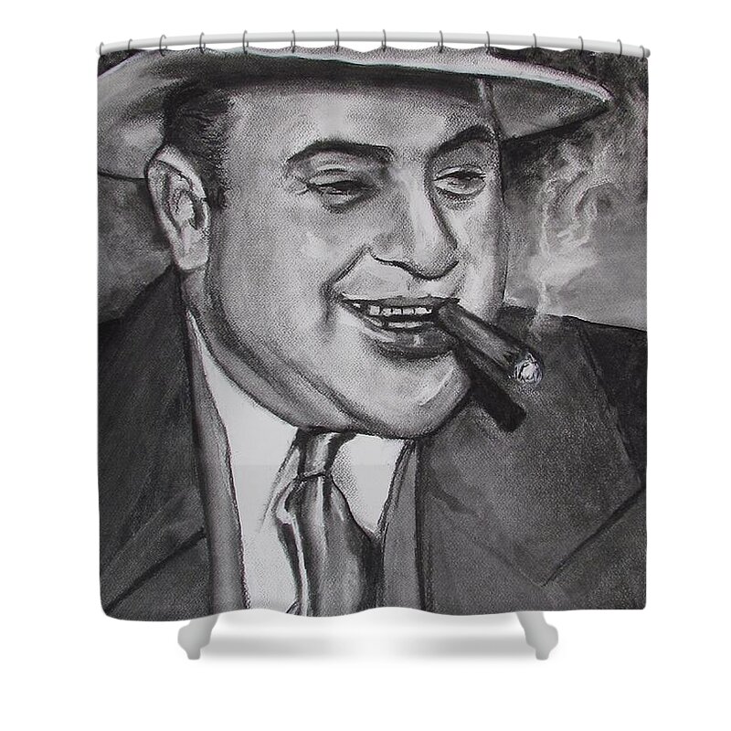 capone smoking cigarette AL MOB BOSS CIGAR WEARING FEDORA PROHIBITION 8X10 PHOTO Al Capone Smokes a Cigar