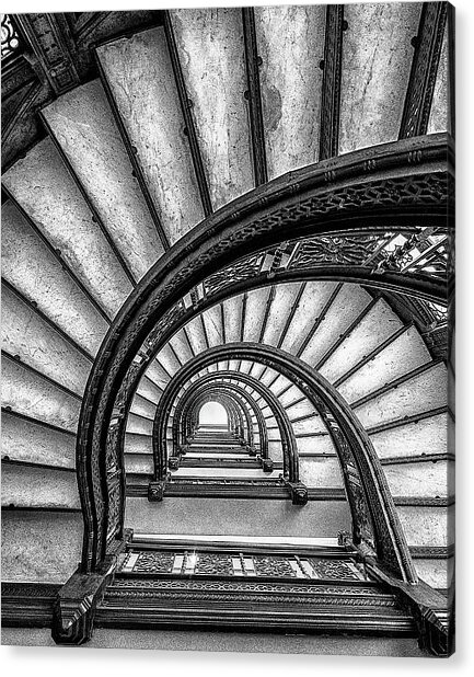 Spiral Staircase Architecture Acrylic Print