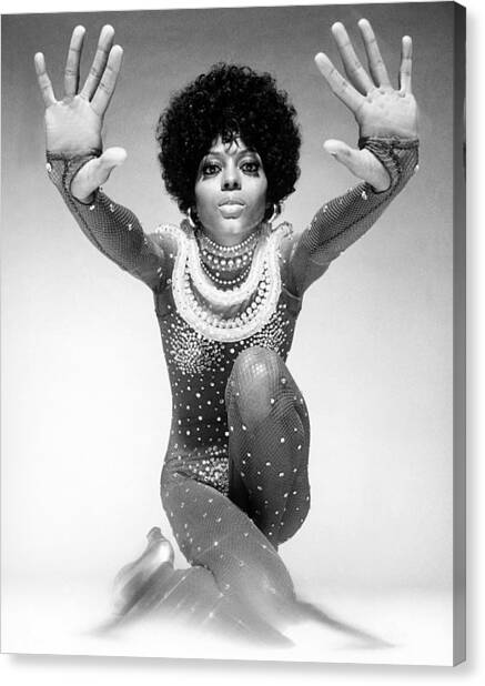 Diana Ross Portrait Session #21 Canvas Print