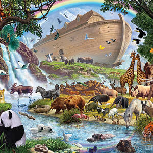 Noah's Ark Variant 1 Digital Art by MGL Licensing - Pixels